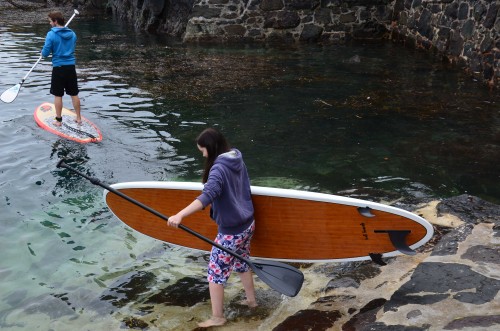 Clair's new toy gets wet - 23 October 215